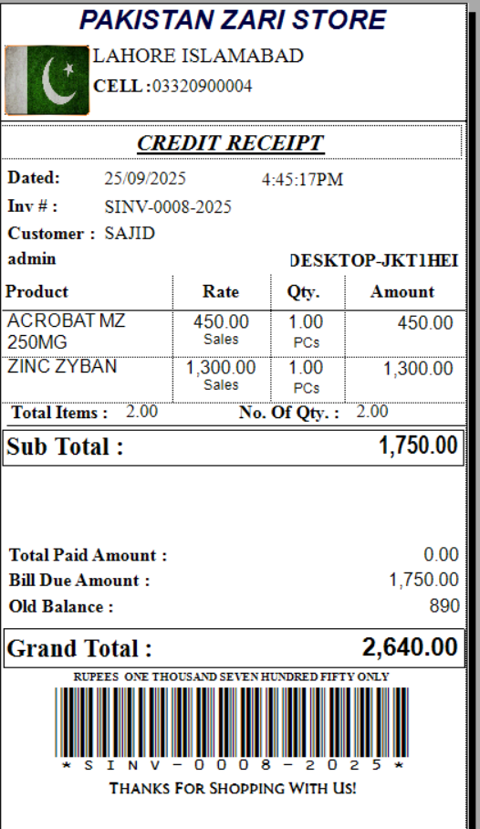 CREDIT BILL 3 INC