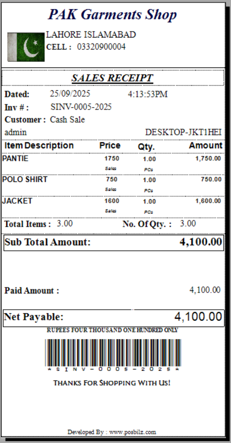 BIL CASH 3 INC